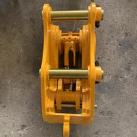 Attache Rapide Manuelle pour Godet JCB 3CX, Coupleur Mécanique pour Mini-Pelle CAT305, CASE580, CAT428F, Chargeuse VOLVO BL71