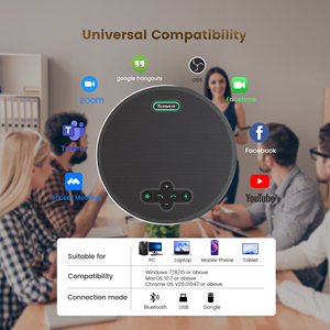 2025 Tenveo New Microphone USB <span class=keywords><strong>Bluetooth</strong></span> Không Dây 6 Mét 360 Độ Pickup Phạm Vi Hội Nghị Loa - Product Image 6