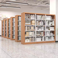 Usine vente étagère pour enfants bibliothèque étagère modulaire bibliothèque en métal casier en métal cadre école étagère pour bibliothèque