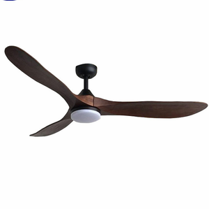 Truyền thống Hot mô hình 60 inch người hâm mộ thiết kế im lặng núi không khí bằng gỗ lưỡi lớn quạt trần ventilador de techo con Lu - Product Image 1