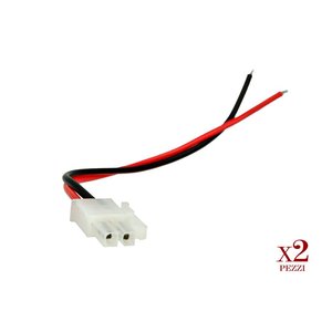 Connecteurs mâles plats avec câble de 15cm et verrouillage de sécurité, accessoires d'éclairage, 2 pièces - Product Image 2