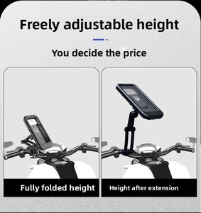 Supporto per <span class=keywords><strong>telefono</strong></span> da <span class=keywords><strong>moto</strong></span>/bici da manubrio, <span class=keywords><strong>custodia</strong></span> impermeabile per iPhone Samsung - Product Image 6