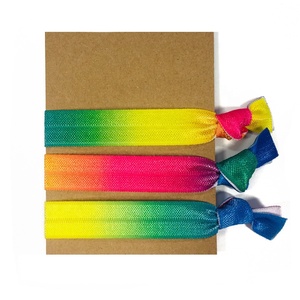 Attaches à cheveux élastiques pour femmes Porte-rubans en gros pour queue de cheval sans pli Accessoires pour cheveux - Product Image 4