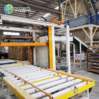 Palettiseur robuste de 2000 kg avec système d'alimentation automatique de palettes, réduit les opérations manuelles pour la transformation alimentaire