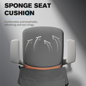 <span class=keywords><strong>เก้าอี้</strong></span>สำนักงานเออร์โกโนมิกส์สุดหรูทันสมัย เบาะนั่งสบาย พร้อมพนักพิงศีรษะ ตาข่ายระบายอากาศ <span class=keywords><strong>ราคา</strong></span>ประหยัด เหมาะสำหรับงานออฟฟิศหนัก - Product Image 4