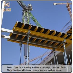 Sistema di Casseforme Zeemo Moderno per Tavoli/Pannelli/Muri in Legno/Alluminio/<span class=keywords><strong>Ferro</strong></span>, Compatibile con Compensato, Dimensioni Regolabili, Alta Resistenza, Riutilizzabile - Product Image 4