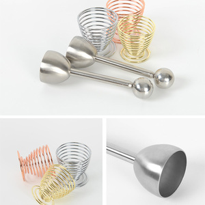 Dễ dàng sử dụng thép không gỉ trứng mở vỏ tách & Cracker công cụ nhà bếp máy rửa chén an toàn cho luộc & trứng sống loại bỏ vỏ - Product Image 5