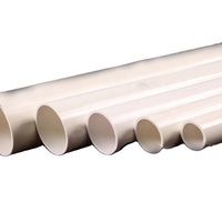 5 "4 pouces 110mm 125mm 140mm 160mm 280mm 315mm 450mm Sch40 tuyau souterrain en PVC U résistant aux UV pour le drainage et les eaux usées