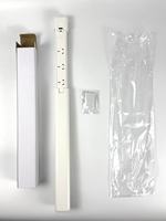 Nouvelle multiprise universelle murale pour canapé, 1500W, 2 prises CA, 1 USB-A, 1 USB-C 20W, prise rotative