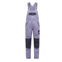 Pantalon de sécurité à bretelles matelassées haute visibilité, imperméable et coupe-vent avec bretelles réglables, bande réfléchissante, résistant au feu FR