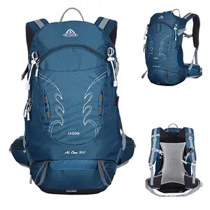 Mochila de senderismo con logotipo personalizado, bolsa impermeable de viaje para deportes al aire libre, escalada, Camping, turismo y montañismo, 30l