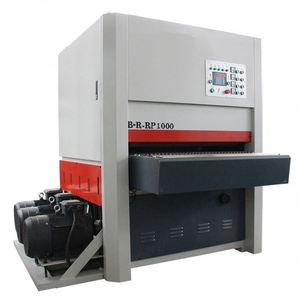 Ponceuse automatique double tête robuste pour le ponçage de planches, tables, chaises, panneaux de porte et le traitement du mobilier - Product Image 5