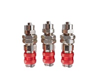 Prix usine OEM – Raccord pneumatique compact à haut débit série Rectus 21 G1/8 BSP, coupleur rapide type UE