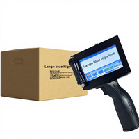 Impresora de Inyección de Tinta Portátil Digital con Pantalla Táctil para Imprimir Fechas de Producción, Fechas de Caducidad, Códigos QR, Códigos de Barras, Números de Lote y Números de Serie