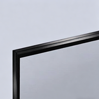 Ventanas Corredizas de Aluminio Delgadas de Alta Apariencia, Ultrafinas, con Doble Acristalamiento, Minimalistas, para Uso en Cocina, Casa o Villa