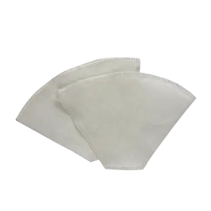 Saco de filtro de café cone reutilizável, sacola de filtro de café v60 64 de alta qualidade e seleção múltipla em formato de v reutilizável