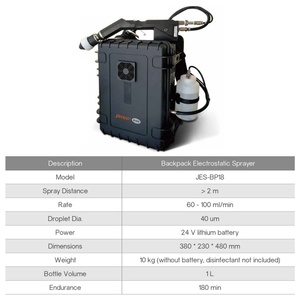 Pulvérisateur électrostatique Knapack, pulvérisateur ULV, machine à brouillard froid - Product Image 5