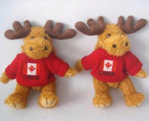 Peluche de Alce Rojo Canadiense de Peluche Súper Corto Ecológico Más Vendido - Product Image 5