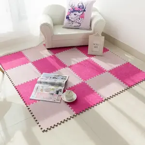 Jouets éducatifs pour bébés personnalisés <span class=keywords><strong>Tapis</strong></span> de sol en mousse Eva épaisse <span class=keywords><strong>Tapis</strong></span> puzzle en peluche Ensemble de <span class=keywords><strong>tapis</strong></span> carrés pour enfants rampant - Product Image 6