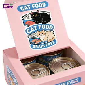 Etiqueta Adhesiva Personalizada Premium para Latas, Etiquetas <span class=keywords><strong>de</strong></span> Vinilo Impermeables <span class=keywords><strong>de</strong></span> Alta Calidad, Etiqueta Adhesiva Kiss Cut, Hoja <span class=keywords><strong>de</strong></span> Etiquetas Adhesivas para Latas <span class=keywords><strong>de</strong></span> Comida para <span class=keywords><strong>Gatos</strong></span> - Product Image 4