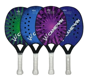 Camewin Beach Tennis schläger Kunststoff rahmen Feminino Masculina Kit <span class=keywords><strong>Rude</strong></span> Oberflächen behandlung Anfänger Kids Light 290g 2024 Neu - Product Image 1