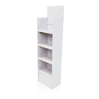 Présentoir de Sol en Carton Pliable et Personnalisé Pop-up pour Magasin, en Stock