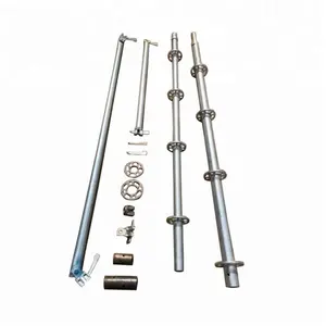 Sistema di impalcature con serratura ad anello zincato ip20 e Q345 kwikstage ledger o fornitore orizzontale in vendita