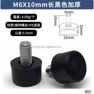 M6/M8/M10 Pie ajustable mesa y silla tornillo almohadilla muebles estante - Product Image 4