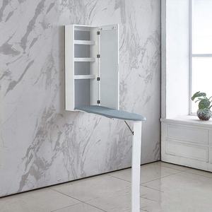 <span class=keywords><strong>Tabla</strong></span> <span class=keywords><strong>de</strong></span> <span class=keywords><strong>planchar</strong></span> <span class=keywords><strong>de</strong></span> madera montada en la pared plegable <span class=keywords><strong>con</strong></span> gabinete <span class=keywords><strong>de</strong></span> almacenamiento - Product Image 4