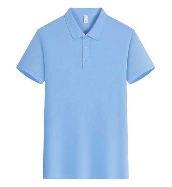 2024 Summer New High Quality Slimming Business for POLO Shirt Quick Drying Breathable with Double White Edge Print Design
