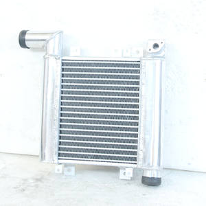 Paduan Aluminium Intercooler untuk Hyundai Santa FE CM Turbo Diesel D4EB 4 Cyl 2.2L 06-09 - Product Image 2