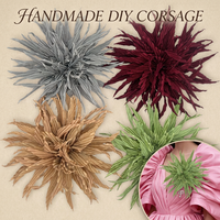 Accessoires floraux 3D en tissu écologiques pour loisirs créatifs et fournitures de couture – Vente directe usine