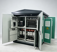 Mini Trafo Merkezi 10kV 11kV 400kVA 630kVA Paket Tipi Kutu Tipi Trafo Merkezi, Enerji Şebekesi ve Ticari Bina Güç Kaynağı için