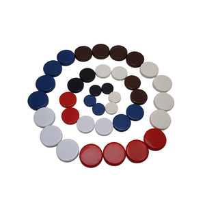 Accessoires de jeu personnalisés Jetons de <span class=keywords><strong>poker</strong></span> opaques ronds et vierges en acrylique pour jeu de table <span class=keywords><strong>Jeton</strong></span> en plastique 2.1cm 2.7cm 3.2cm - Product Image 3