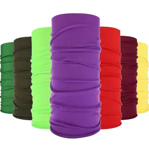 Wholesale Cheap Solid Color Neck Gaiter Bandana Seamless Tube Magic Bandana Outdoor Sport Headscarf