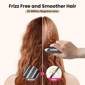 Cordless Ceramic Heating Straightening Brush Rapid Heating Portable <strong>Hair</strong> <strong>Straightener</strong> Negative Ion for Travel Hotel Salon Use - Product Image 2