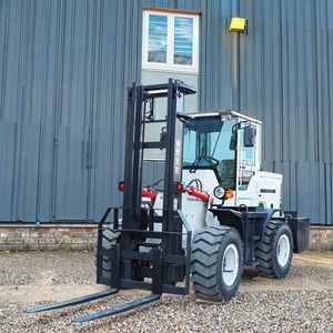 รถยก4WD สันดาปภายใน<span class=keywords><strong>7</strong></span>ตันทนทานพร้อมเสาสามขั้นสำหรับการโหลดและขนถ่ายอย่างมีประสิทธิภาพ - Product Image 5