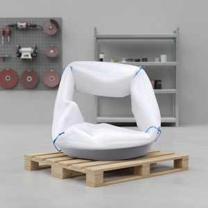 ถุงเก็บฝุ่น LD ทนทานสำหรับงานขัดพื้นคอนกรีต ระบบเก็บฝุ่นแบบต่อเนื่อง - Product Image 1