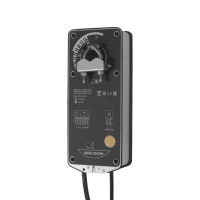Actionneur de registre coupe-feu et anti-fumée à rappel par ressort S6061SC-10DF/24V - 10 Nm marche/arrêt AC/DC 24V