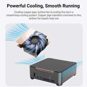 Mini PC CPU Optional N97 N100 DDR4 <b>M.2</b> <b>SSD</b> WIFI5 BT5.2 Win11 Lightweight Plastic Workstation Education Office Mini PC - Product Image 4