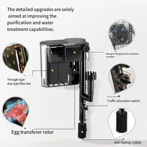 Filtres d'<span class=keywords><strong>aquarium</strong></span> suspendus 3 en 1 pour <span class=keywords><strong>aquarium</strong></span>, effet cascade, <span class=keywords><strong>filtre</strong></span> <span class=keywords><strong>externe</strong></span> pour mini <span class=keywords><strong>aquarium</strong></span>, fabrication en usine - Product Image 2