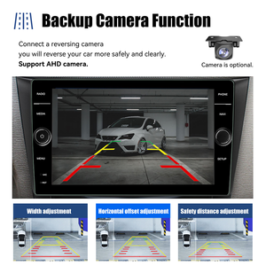Reproductor Multimedia para Automóvil 4G+64G 2 Din con Carplay para Toyota <span class=keywords><strong>Yaris</strong></span> <span class=keywords><strong>2007</strong></span>, Radio para Automóvil con Marco, Radio para Automóvil 2005-2012, Navegador GPS Android - Product Image 5