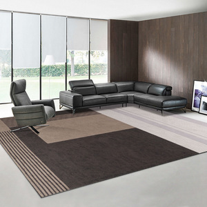 Alfombra Personalizada Rectangular Resistente a las Manchas, Alfombra Gruesa para Sala de Estar y Dormitorio, Cobertura Total Panifi - Product Image 2