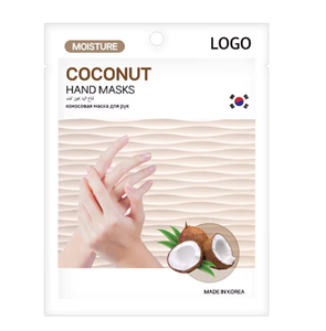 Masque pour les mains à la noix de coco, beauté coréenne, hydratant, adoucissant, réduction des ridules, ODM OEM - Product Image 1