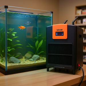 Enfriador de agua Vevor de 92 galones y 1/4 HP para acuarios, uso en interiores. - Product Image 2