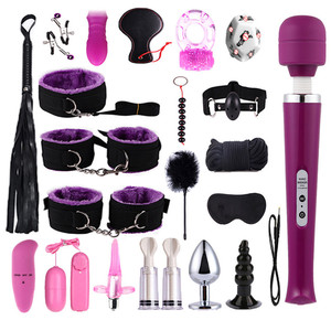 Sm Anal Vibrator Accessories Bdsm Restraints Kits Slave Game Gear <strong>Bondage</strong> <strong>Set</strong> With Sex Toys for Couple - Product Image 2