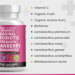 Пробиотики Lactobacillus Plantarum для иммунитета и здоровья влагалища, 60 таблеток, поддержка при инфекциях мочевыводящих путей, нормализация pH, под собственной торговой маркой - Product Image 4