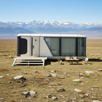 Maisons préfabriquées modulaires de type capsule spatiale en aluminium de luxe, écologiques, salon, appartement, bureau, bâtiment, maison