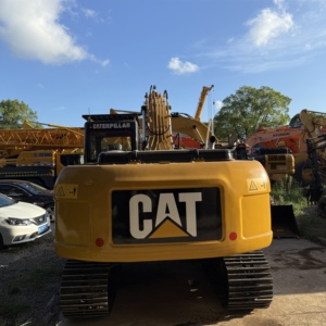 Excavadora de ruedas hidráulica CAT 320D2L usada, de 20 toneladas peso operativo, envío rápido desde Shanghai, motor de núcleo rentable - Product Image 2