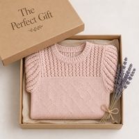 Barboteuse en coton haut de gamme pour nouveau-nés filles, combinaison tricotée à manches longues pour tout-petits, adorable body à manches bouffantes découpées, design ODM